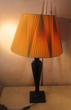 Belle grande lampe de table rétro avec joli abat-jour, 74 cm, Enlèvement ou Envoi, Maison et Meubles