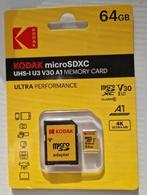 Carte microSD Kodak 64 GB – Classe 10 – Neuf, TV, Hi-fi & Vidéo, Photo | Cartes mémoire, Neuf, Drone, Enlèvement, Kodak