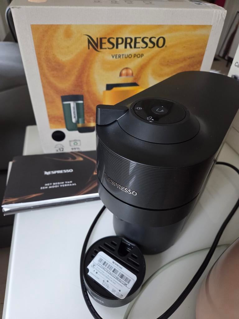 Nespresso vertuo pop zwart niet gebruikt geweest, Ophalen