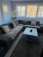 Canapé-lit d'angle gris convertible - très bon état, Maison & Meubles, Enlèvement, Comme neuf, Tissus, Canapé-lit d'angle modulable