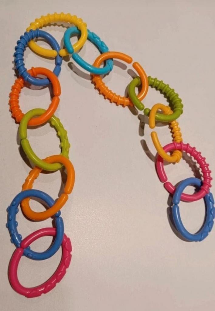 Playgro linky loops, Ophalen of Verzenden, Rammelaar