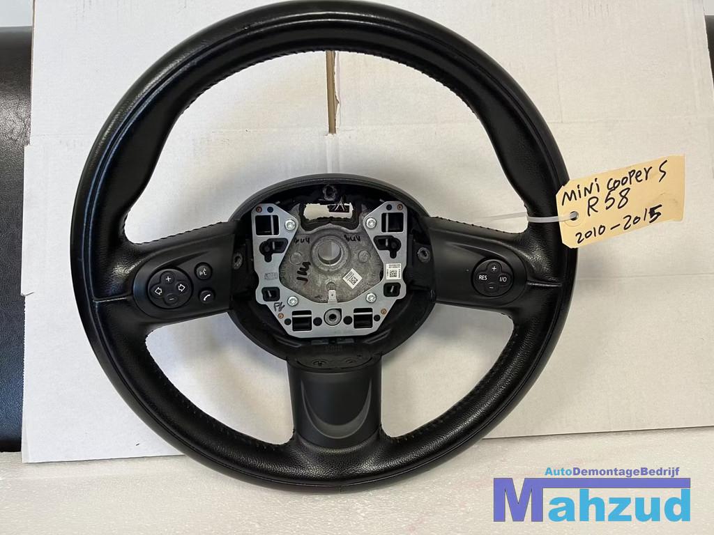 MINI COOPER S R58 leer stuur stuurwiel 2010-2015, Auto-onderdelen, Besturing, Mini, Gebruikt