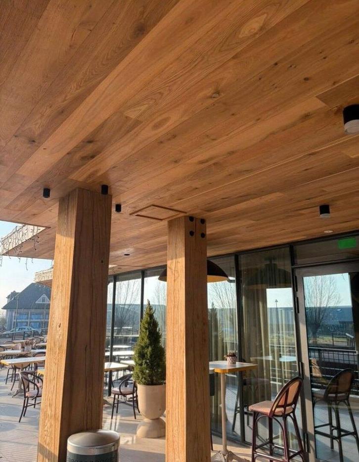 EIKEN WANDBEKLEDING, PLAFONDBEKLEDING!, Antiek en Kunst, Antiek | Wandborden en Tegels, Ophalen