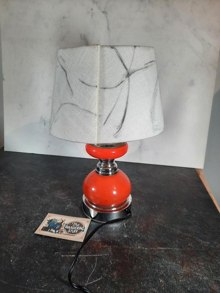 Vintage tafellamp, Maison & Meubles, Lampes | Lampes de table, Utilisé, Moins de 50 cm, Enlèvement ou Envoi