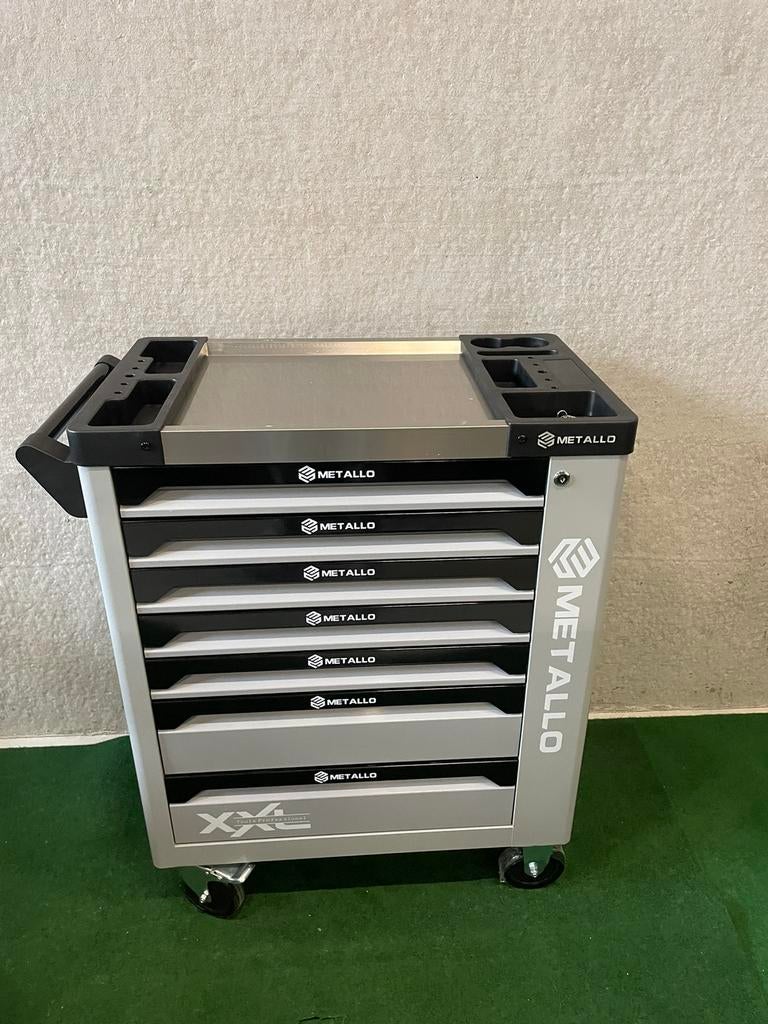 Nieuwe Metallo 7 lades,6 gevulde gereedschapwagen, Auto diversen, Autogereedschap, Nieuw, Ophalen