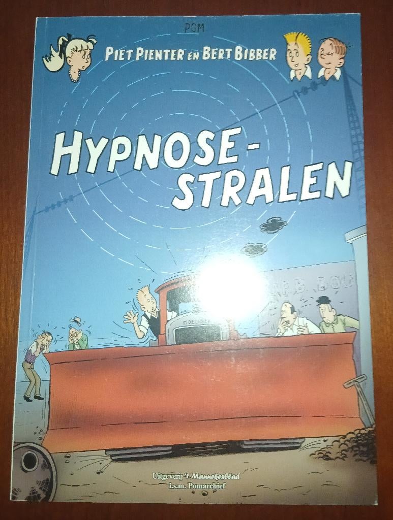 Hypnose-stralen, Mannekesblad uitgaven, gesign., Boeken, Eén stripboek, Nieuw, Ophalen of Verzenden, POM