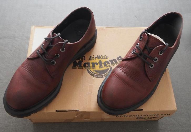 Dr Martens lage leren schoenen, Kleding | Dames, Schoenen, Gedragen, Lage of Enkellaarzen, Overige kleuren, Ophalen of Verzenden