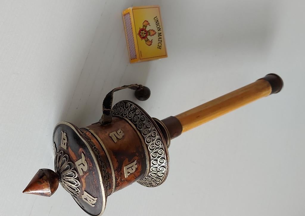 Tibetaanse gebedsmolen, Antiquités & Art, Antiquités | Objets religieux, Enlèvement ou Envoi