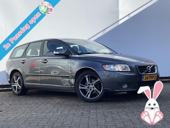 Volvo V50 1.6 D2 S/S Limited Edition Leer Navi Stoelverw. Tr, Autos, Volvo, Entreprise, V50, ABS, Airbags, Alarme, Bluetooth, Ordinateur de bord