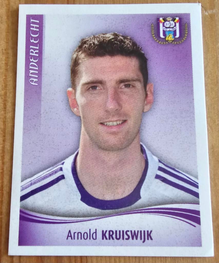 Panini Football 2010 #14 Kruiswijk RSC Anderlecht Voetbal!, Ophalen of Verzenden, Zo goed als nieuw, Sticker