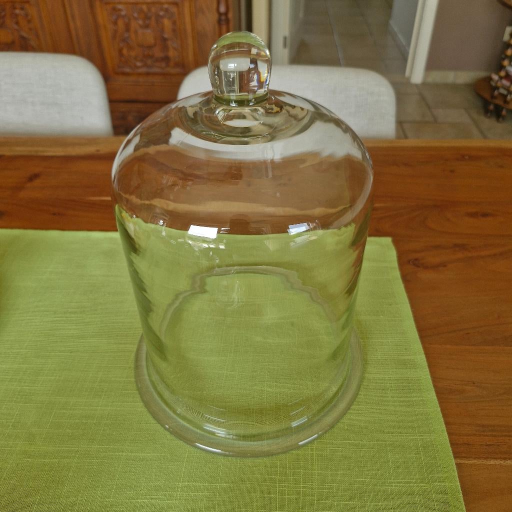 Vacuümklok bell jar 250 x 180 mm met knop, Ophalen, Nieuw
