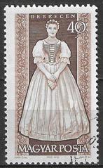 Hongrie 1963 - Yvert 1581 - Costumes et œuvres d'art (ST), Envoi, Affranchi