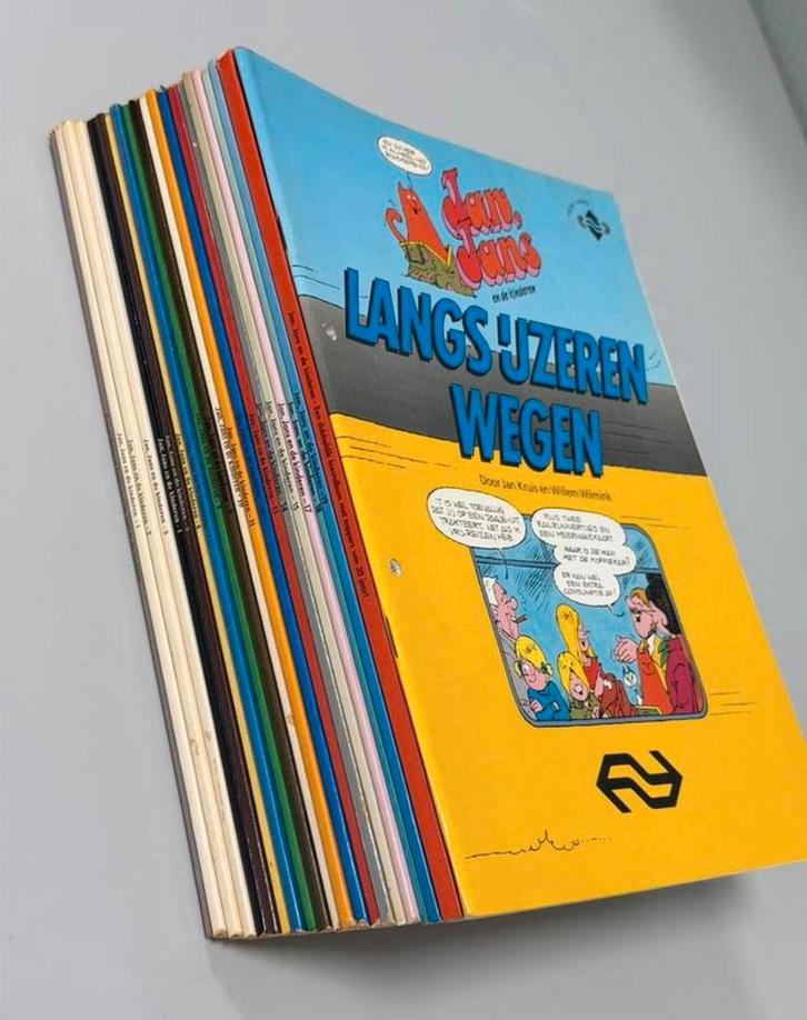 Jan, Jans en de Kinderen – nummer 1 t/m 20 + 3 extra edities, Boeken, Stripverhalen, Zo goed als nieuw, Meerdere stripboeken, Ophalen of Verzenden