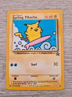 Surfing Pikachu 28 promo WOTC black star, Ophalen of Verzenden, Gebruikt, Losse kaart, Foil