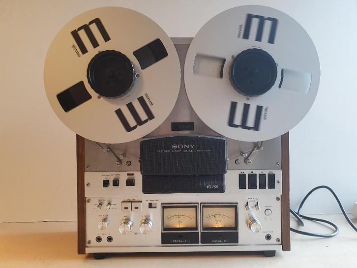Bandrecorder Sony TC-755, Audio, Tv en Foto, Bandrecorder, Bandrecorder, Ophalen of Verzenden