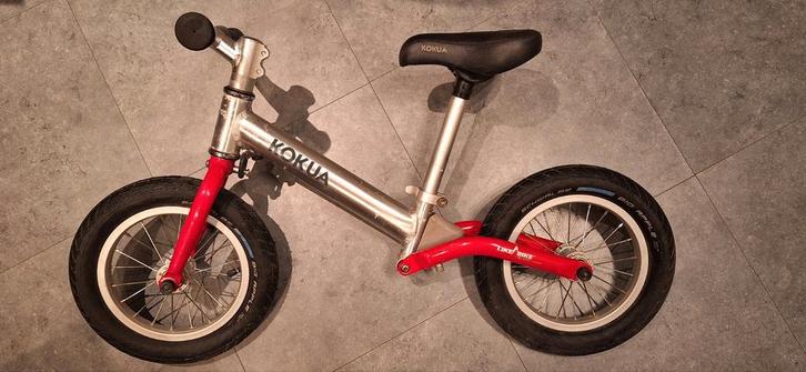 Kokua loopfiets rood-silver, Vélos & Vélomoteurs, Vélos | Vélos pour enfant, Enlèvement