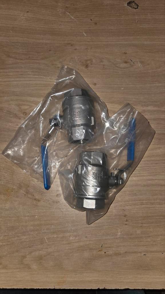 kogelkranen 1-1/4 FF (kogelkranen), Doe-het-zelf en Bouw, Verwarming en Radiatoren, Nieuw, Ophalen of Verzenden