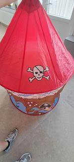 Piratentent, Ophalen, Gebruikt