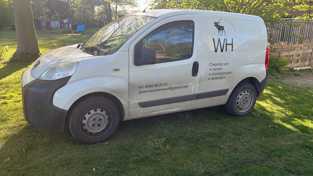 peugeot bipper, Auto's, Peugeot, Bedrijf, Bipper, Diesel, Handgeschakeld, Wit