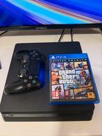 PlayStation 4 + Controller + GTA 5 + Kabels – Werkt Perfect, Ophalen, Met 1 controller, Original, 500 GB