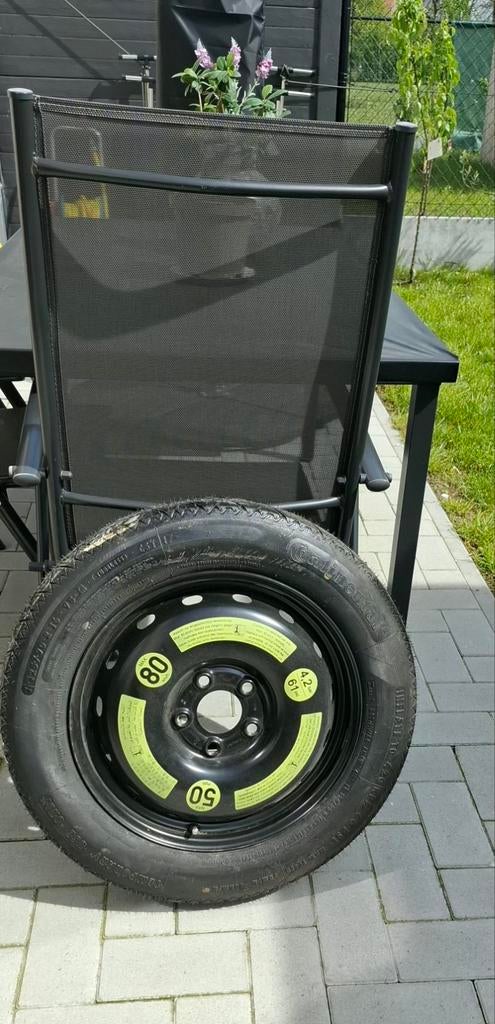 Reserve wiel Mercedes Bklasse, Ophalen