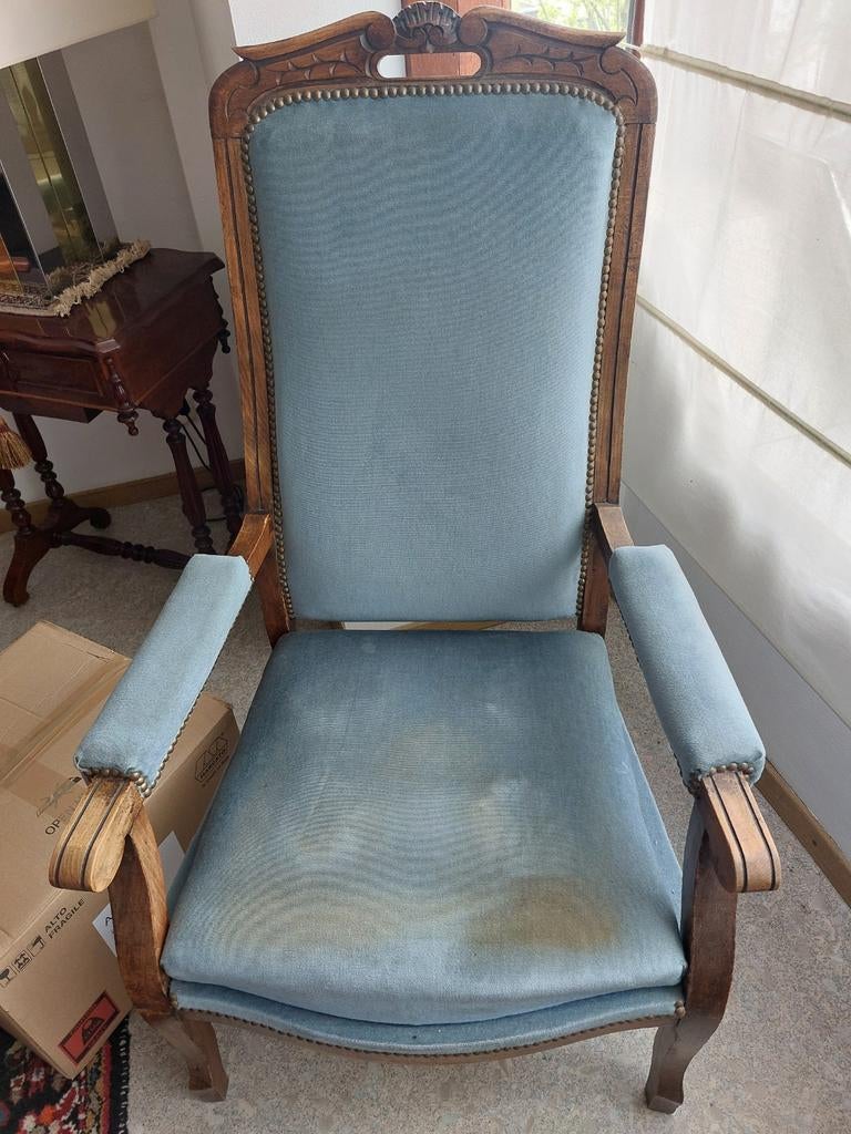 Antiek stoel, Ophalen