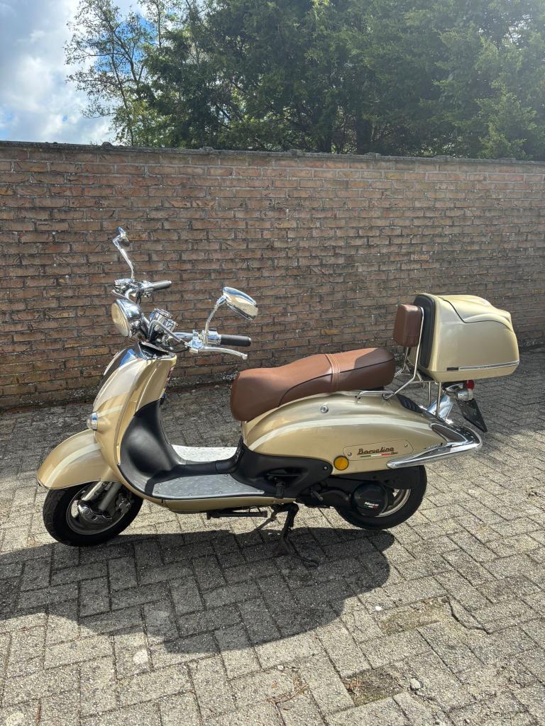 Retro scooter type Neco Borsalino 125 cc, Fietsen en Brommers, Brommeronderdelen | Scooters, Gebruikt, Overige merken, Overige typen