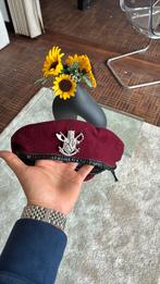 Béret belge paracommando taille 58 avec insignes & etiquette, Collections, Objets militaires | Général, Enlèvement ou Envoi, Armée de l'air