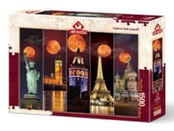 Puzzles, Enlèvement ou Envoi, 500 à 1500 pièces, Comme neuf, Puzzle