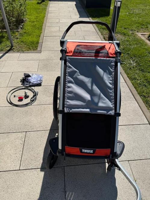 Thule Chariot Cross 1, Fietsen en Brommers, Fietsaccessoires | Aanhangwagens en Karren, Gebruikt, Ophalen of Verzenden