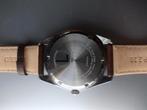 SEIKO QUARTZ SAFFIERGLAS HORLOGE ALS NIEUW, Handtassen en Accessoires, Horloges | Heren, Seiko, Leer, Polshorloge, Ophalen of Verzenden
