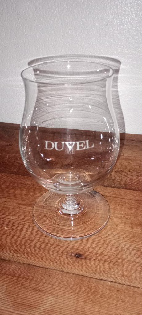 Brasserie bière ancien verre Duvel années 80, Collections, Marques de bière, Utilisé, Verre ou Verres, Duvel, Enlèvement ou Envoi