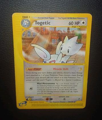 Wotc Era: Togetic 39/147 Aquapolis beschikbaar voor biedingen