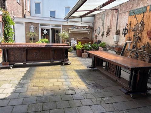 XXL Neo renaissance Tafel en Dressoir 19e eeuw, Antiek en Kunst, Antiek | Meubels | Tafels, Ophalen