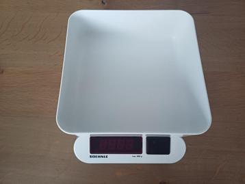 Soehnle - digitale keukenweegschaal beschikbaar voor biedingen