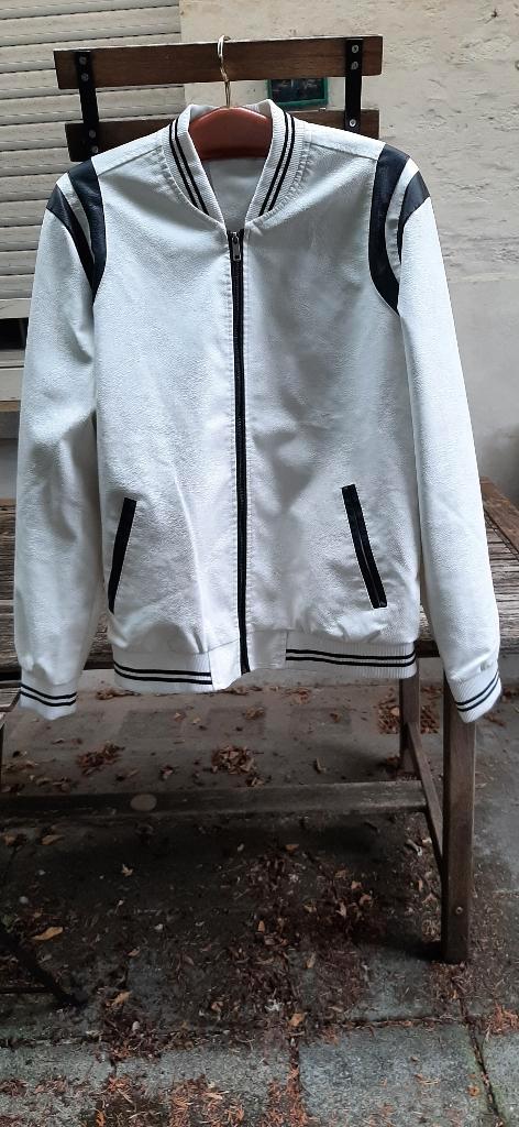 Jas voor heren, Kleding | Heren, Jassen | Zomer, Nieuw, Overige maten, Wit, Ophalen of Verzenden