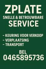 Avez-vous besoin de plaques Z (plaques de revendeur), Autos : Divers, Accessoires de voiture, Enlèvement, Comme neuf