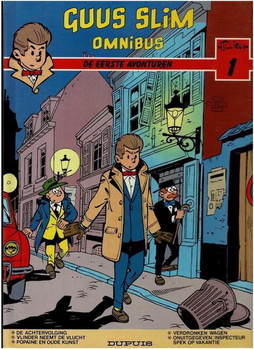 Guus Slim omnibus 1: De eerste avonturen, Boeken, Stripverhalen, Gelezen, Ophalen of Verzenden