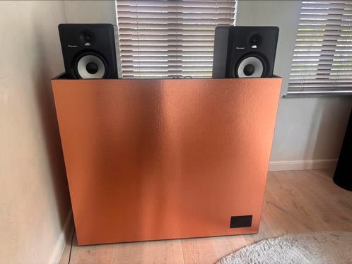 Toog op wielen - brons - ideaal als draaitafel, Muziek en Instrumenten, Dj-sets en Draaitafels, Nieuw, Ophalen