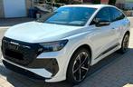 PRACHTIGE AUDI Q4 E-TRON SPORTBACK SLINE UIT 2023 VOL, Auto's, Automaat, Zwart, Wit, Elektrisch