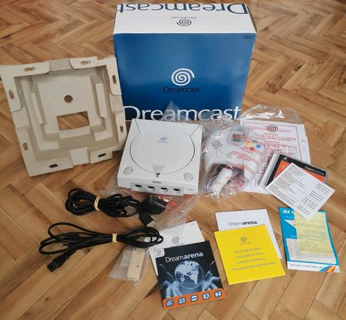 Dreamcast Pal Jailbreak nieuwe staat, Games en Spelcomputers, Spelcomputers | Sega, Zo goed als nieuw, Saturn of Dreamcast, Met 1 controller
