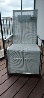 2 chaises et pouf Royal Botania - parfait état, Jardin & Terrasse, Comme neuf, Chaise, 2 places, Autres matériaux