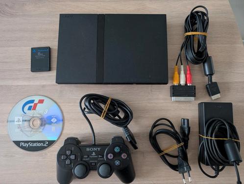 Playstation 2 slim, Games en Spelcomputers, Spelcomputers | Sony PlayStation 2, Zo goed als nieuw, Slim, Ophalen of Verzenden