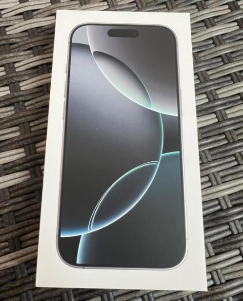 iPhone 16 PRO Titanium 128GB Ongeopend!, Telecommunicatie, Mobiele telefoons | Apple iPhone, Nieuw, 128 GB, Zonder abonnement