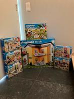 Playmobil City Life maison complète avec 6 boîtes, Ophalen, Zo goed als nieuw