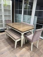 Table à manger 6 personnes, Maison & Meubles, Enlèvement, Comme neuf, 4 à 6 chaises
