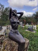 Grote zeemeermin in brons gepatineerd gietijzer, Ophalen, Nieuw, Overige materialen, Overige typen