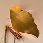 Vintage brass wandsculptuur, Antiek en Kunst, Ophalen