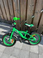 Kinderfiets 14 inch Amigo bmx turbo, Fietsen en Brommers, Ophalen, Zo goed als nieuw, Zijwieltjes