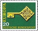 Postzegels Duitsland Europa 1968 Postfris, Ophalen of Verzenden, BRD, Postfris